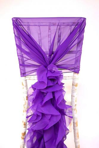 Ruffle Hood Sash