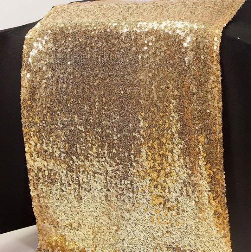 Gold Sequin Runner