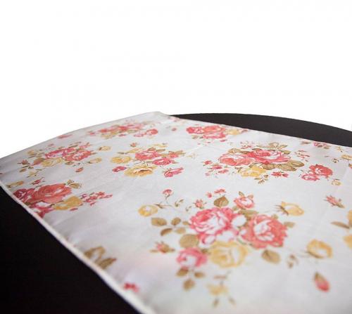 Taffeta Floral Print Runner